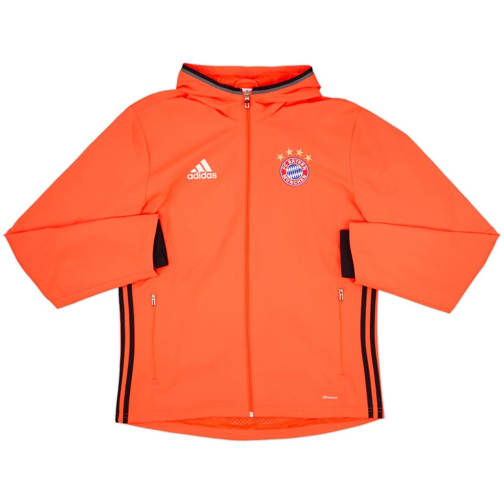 2016-17 Bayern Munich adidas Hooded Track Jacket - 10/10 - (M)