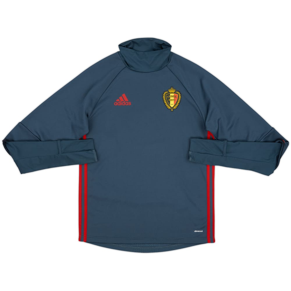 2015-16 Belgium adidas Sweat Top - 9/10 - (S)