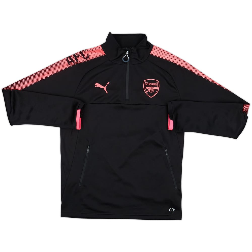 2017-18 Arsenal Puma 1/4 Zip Drill Top - 10/10 - (S)