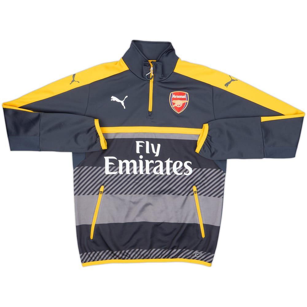 2016-17 Arsenal Puma 1/4 Zip Drill Top - 9/10 - (M)