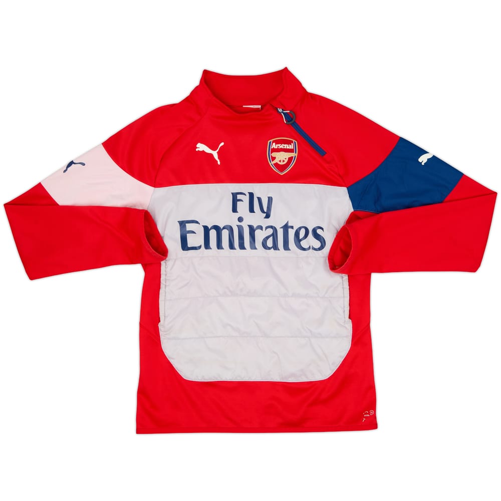 2014-15 Arsenal Puma 1/4 Zip Drill Top - 7/10 - (S)