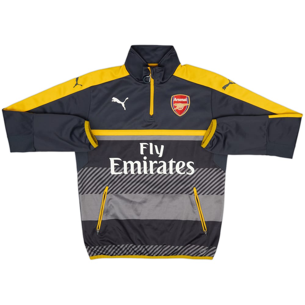 2015-16 Arsenal Puma 1/4 Zip Training Top - 8/10 - (M)