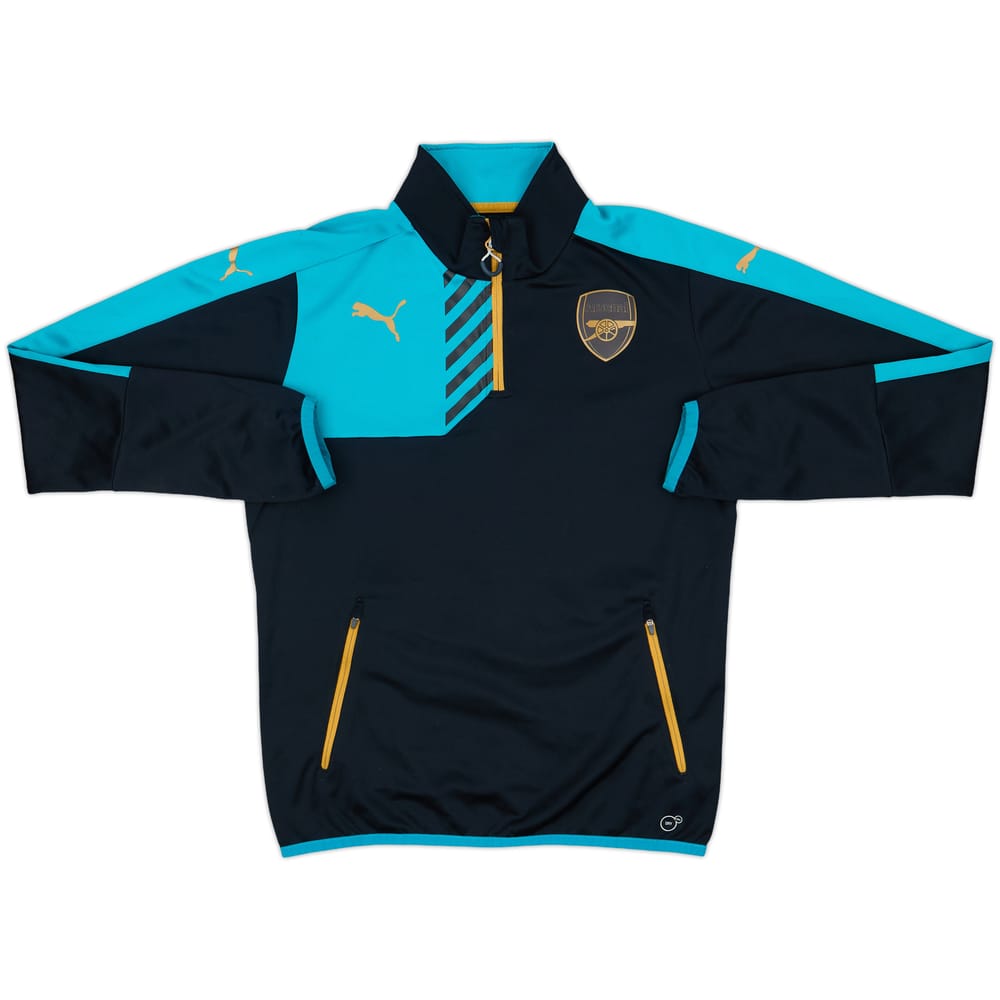 2015-16 Arsenal Puma 1/4 Zip Drill Top - 9/10 - (M)