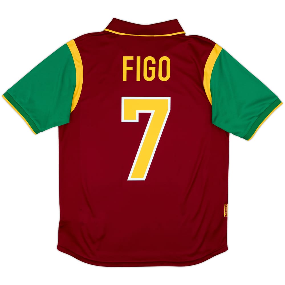 1999-00 Portugal Home Shirt Figo #7 - 8/10 - (M)