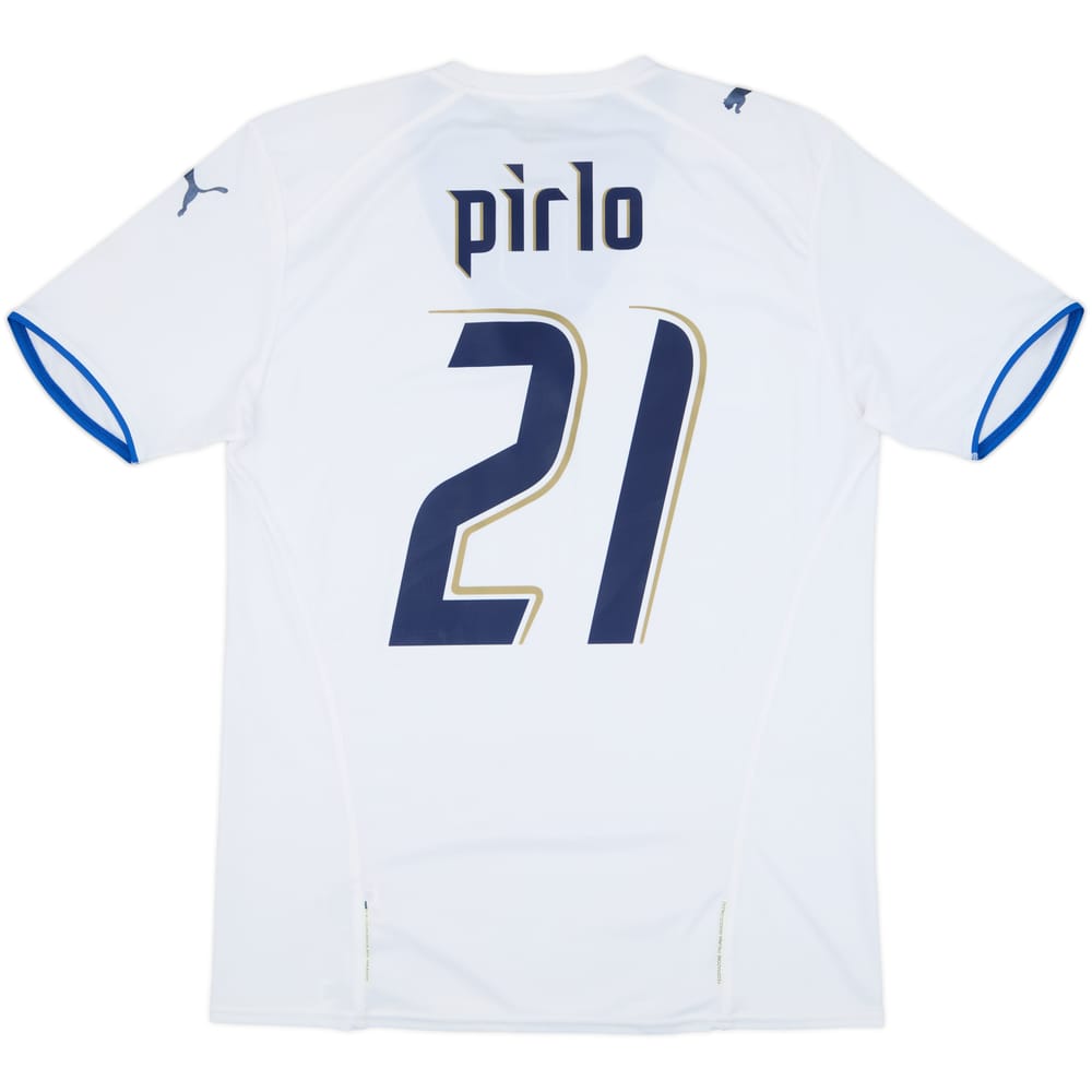 2006 Italy Away Shirt Pirlo #21 - 8/10 - (M)