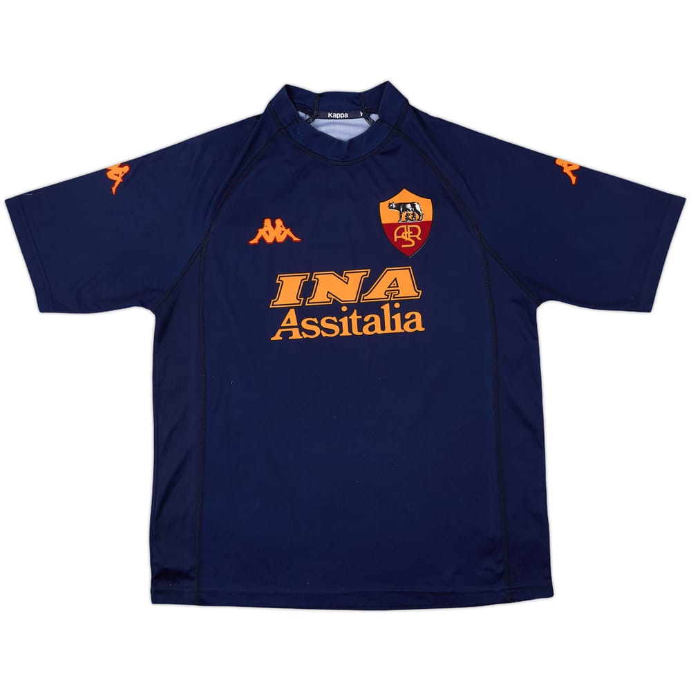 2000-01 Roma Basic Third Shirt - 9/10 - (L)