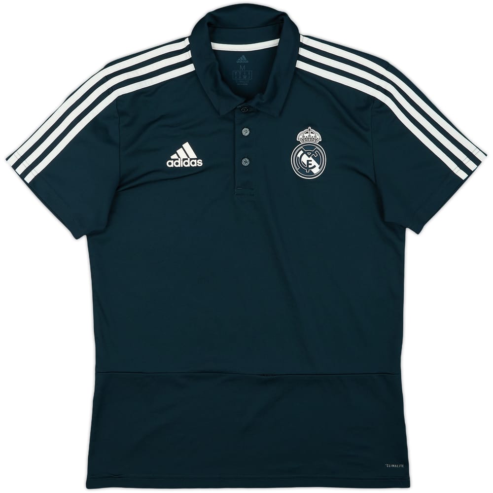 2018-19 Real Madrid adidas Polo Shirt - 7/10 - (M)