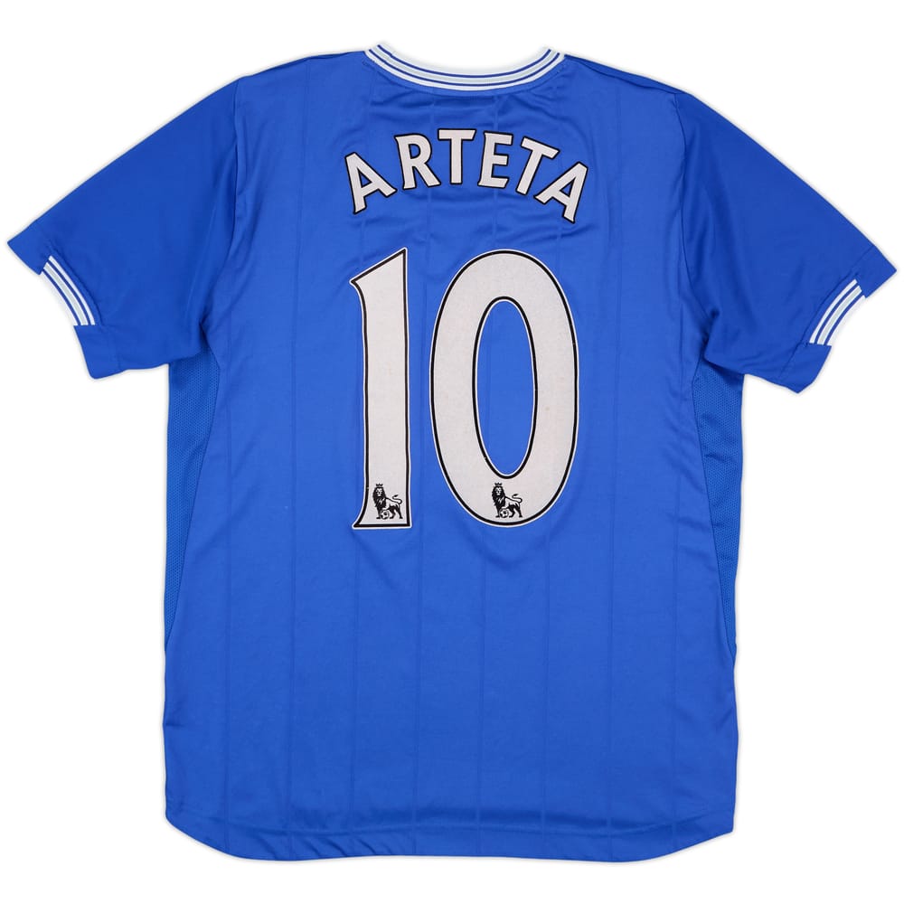 2009-10 Everton Home Shirt Arteta #10 - 7/10 - (M)