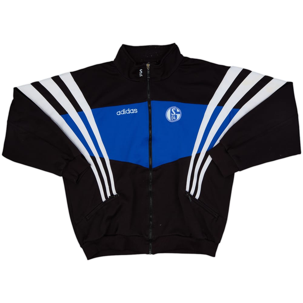 1996-97 Schalke adidas Track Jacket - 8/10 - (XL)