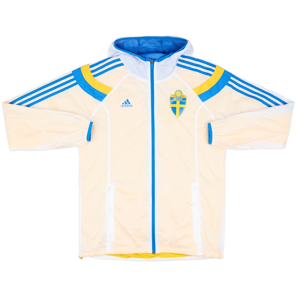 2013-14 Sweden adidas Hooded Windbreaker - 8/10 - (M)