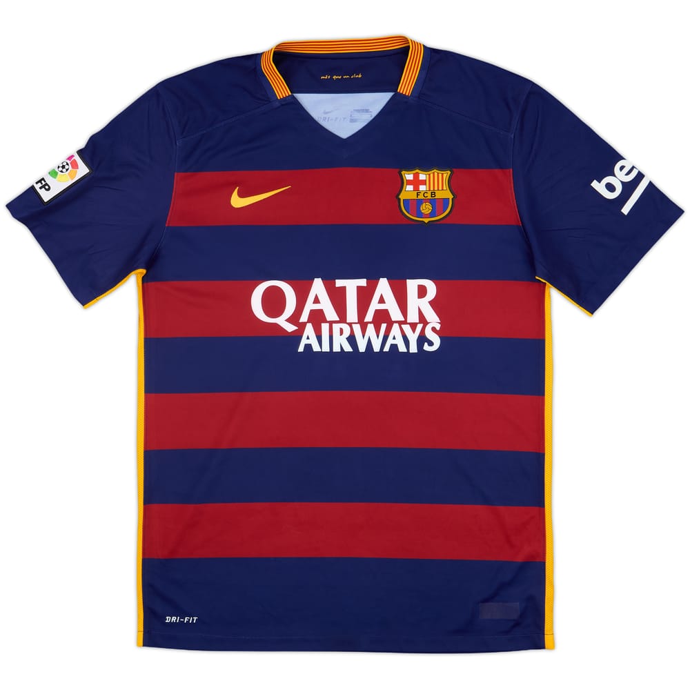2015-16 Barcelona Home Shirt - 8/10 - (M)