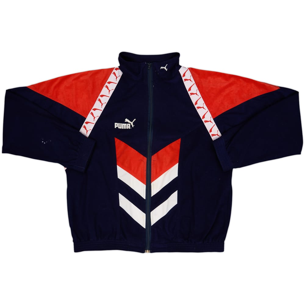 1996-98 Atletico Madrid Puma Track Jacket - 7/10 - (XL)
