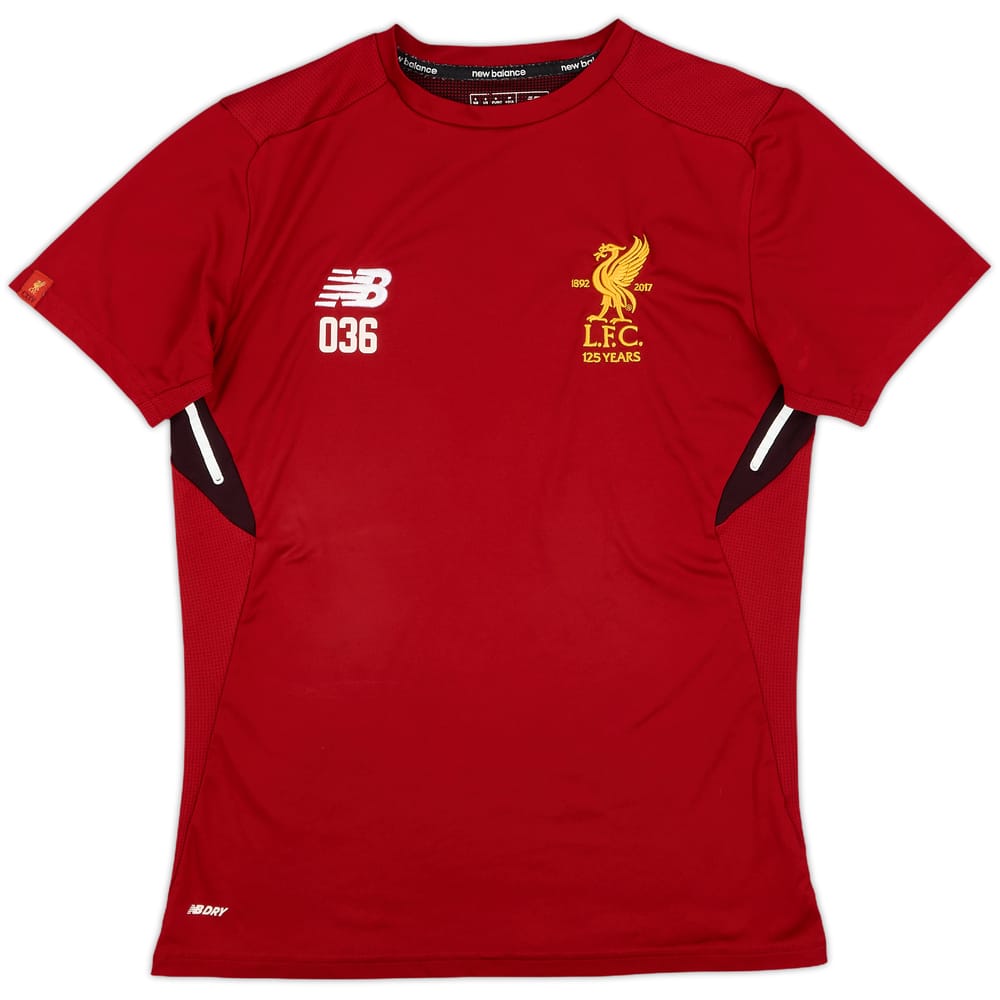 2017-18 Liverpool New Balance Training Shirt #036 - 8/10 - (S)