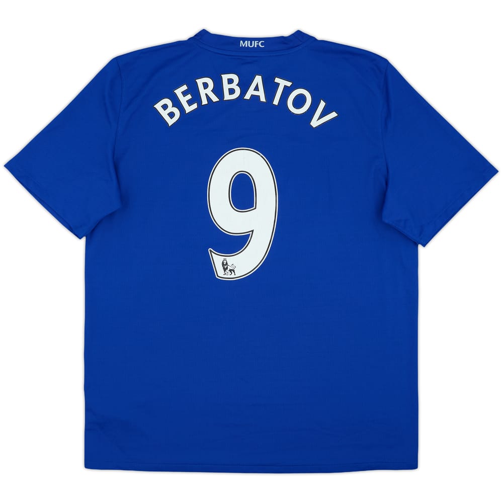 2008-09 Manchester United Third Shirt Berbatov #9 - 6/10 - (L)