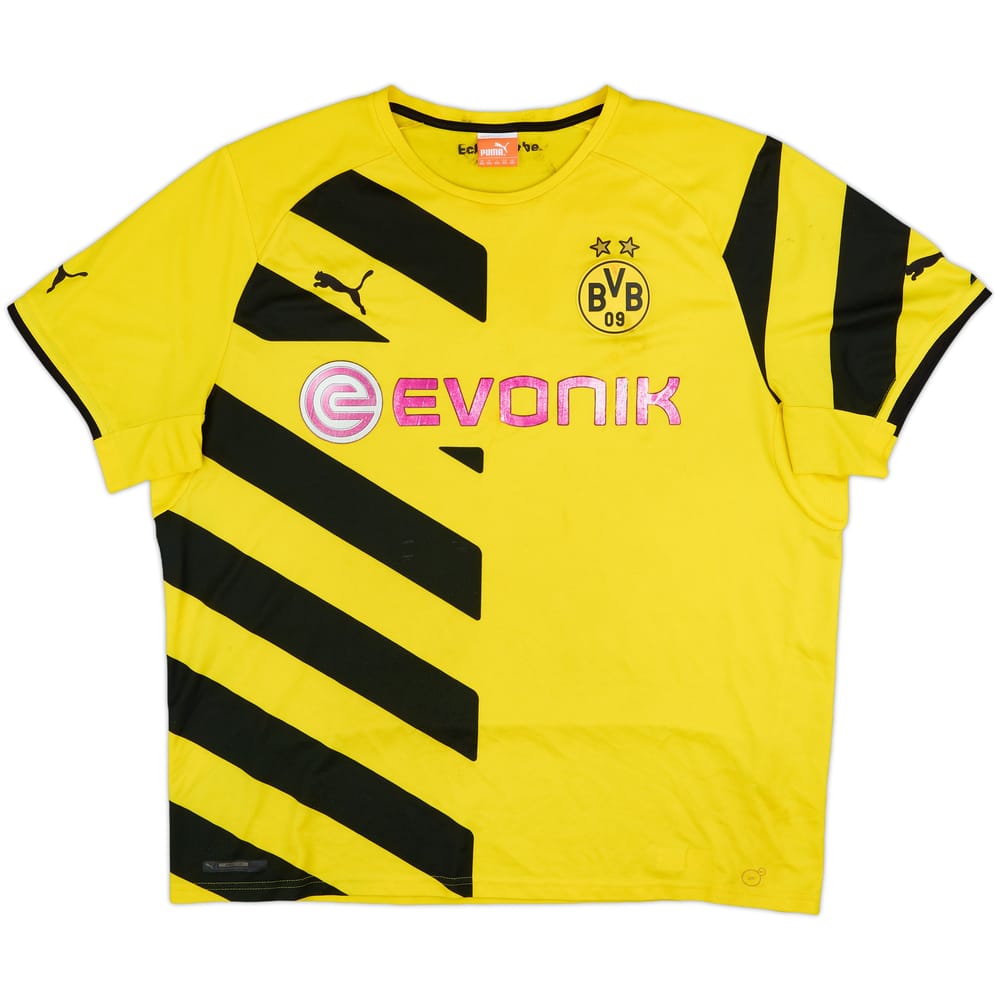 2014-15 Borussia Dortmund Home Shirt - 4/10 - (XXL)