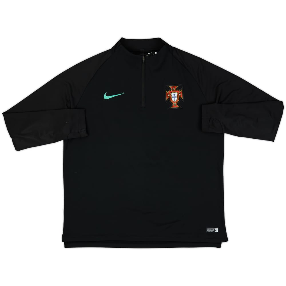2018-19 Portugal Nike 1/4 Zip Drill Top - 8/10 - (XL)