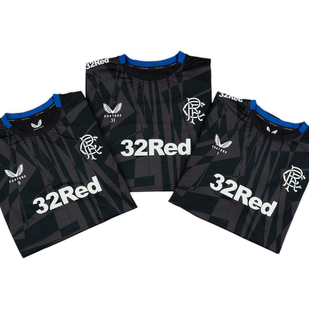 2023-24 Rangers Player Issue Training Tee # - 7/10