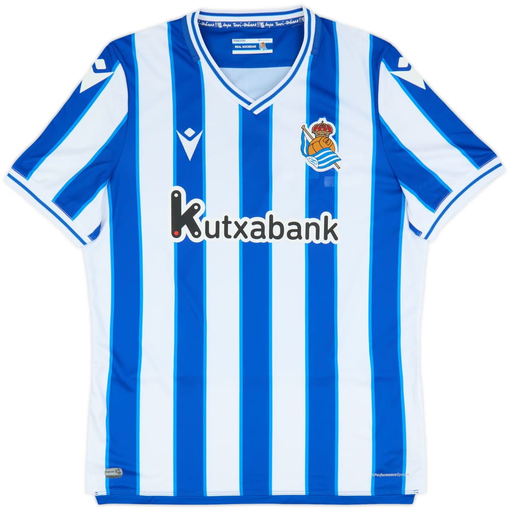 2020-21 Real Sociedad Home Shirt - As New - (M)