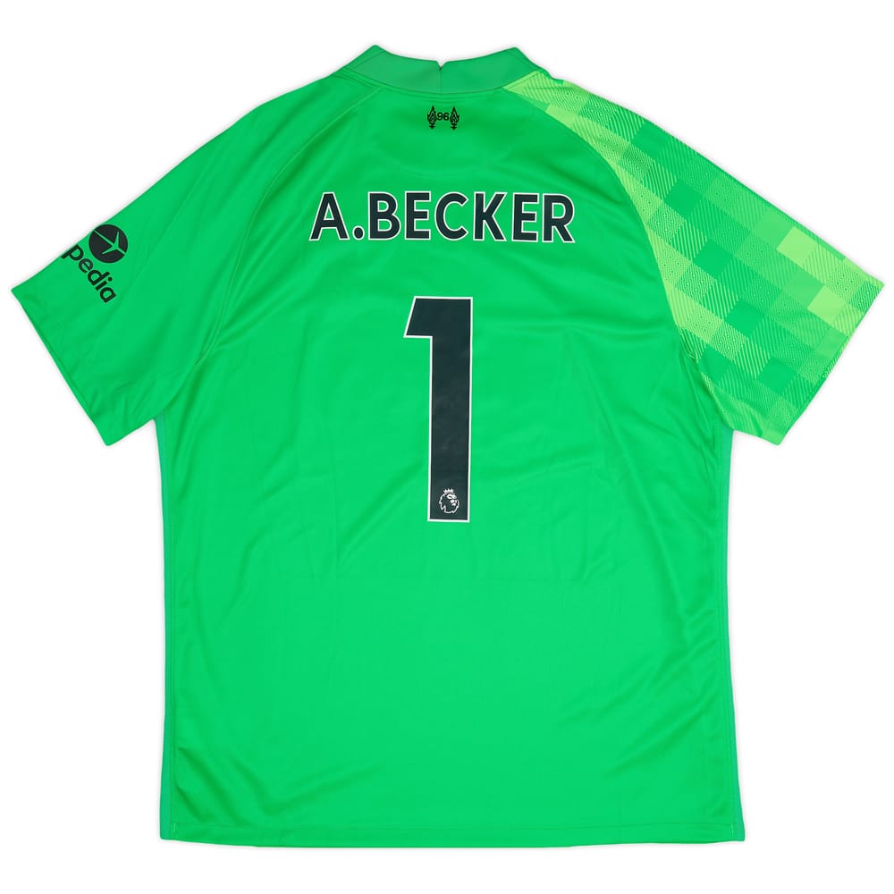 2021-22 Liverpool GK Shirt A. Becker #1 (XL)