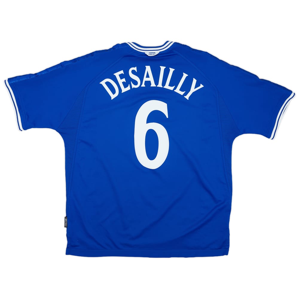1999-01 Chelsea Home Shirt Desailly #6 - 8/10 - (XXL)