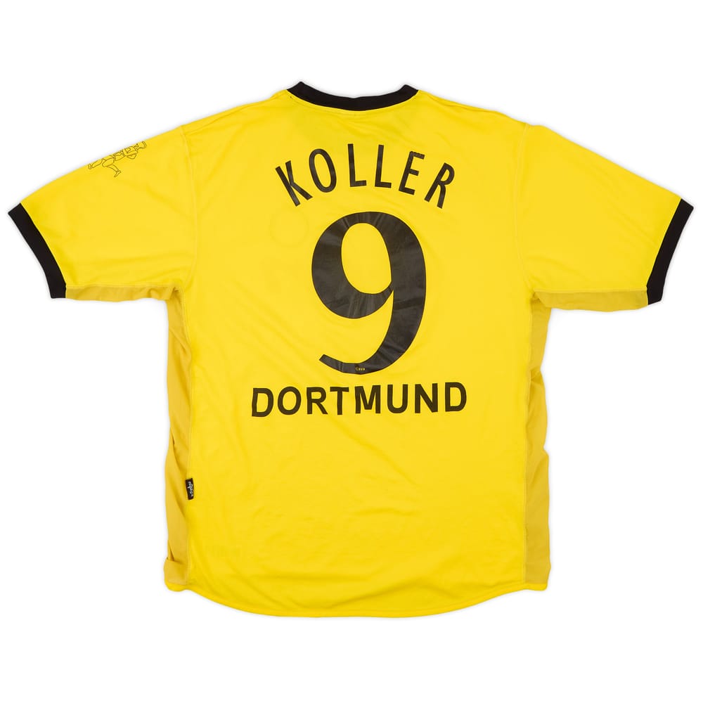 2003-04 Borussia Dortmund Home Shirt Koller #9 - 5/10 - (L)