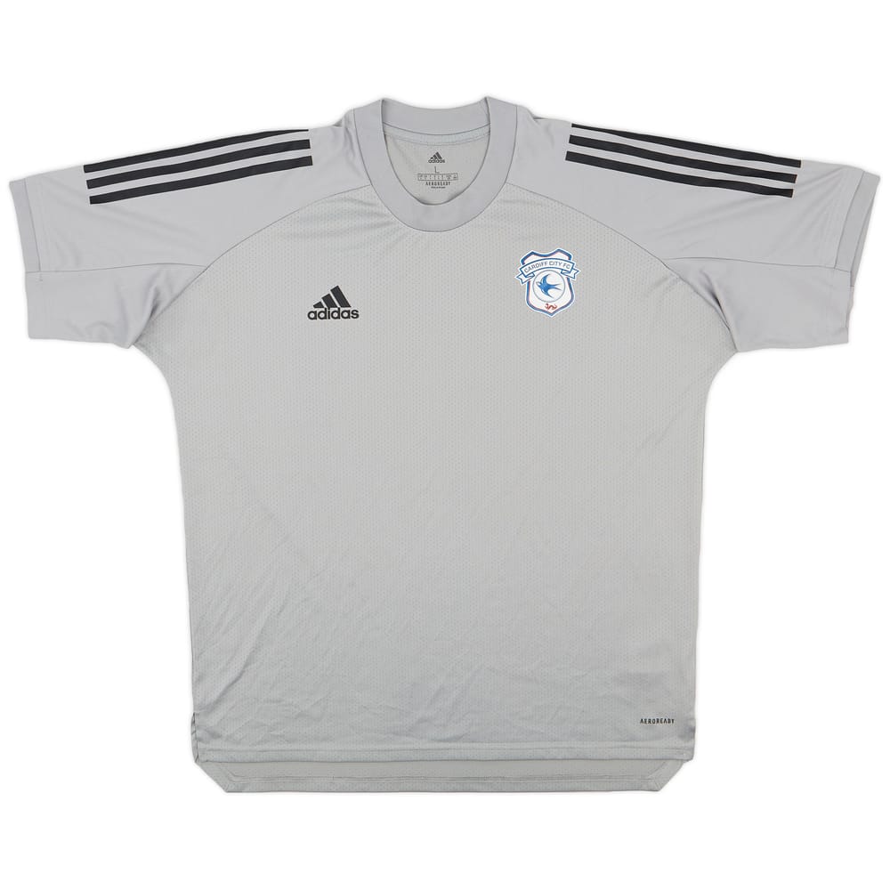 2020-21 Cardiff City adidas Training Shirt - 8/10 - (L)