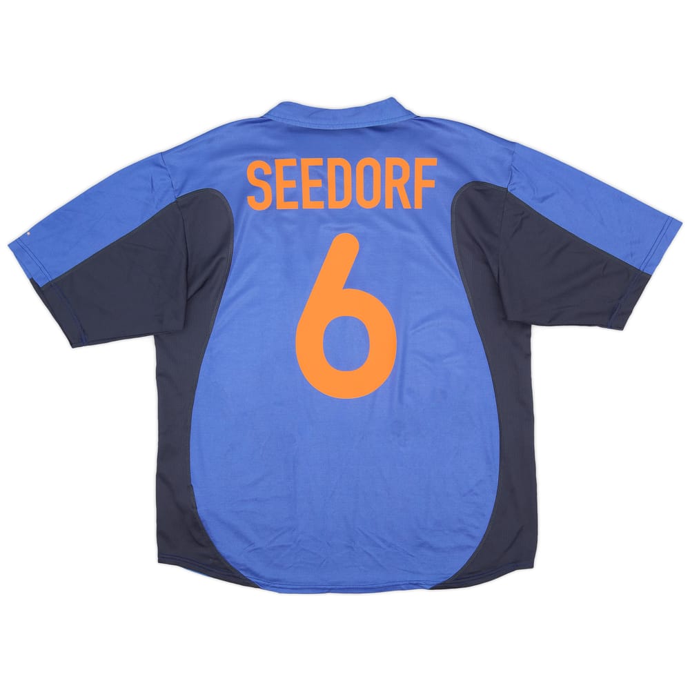 2000-02 Netherlands Away Shirt Seedorf #6 - 6/10 - (L)