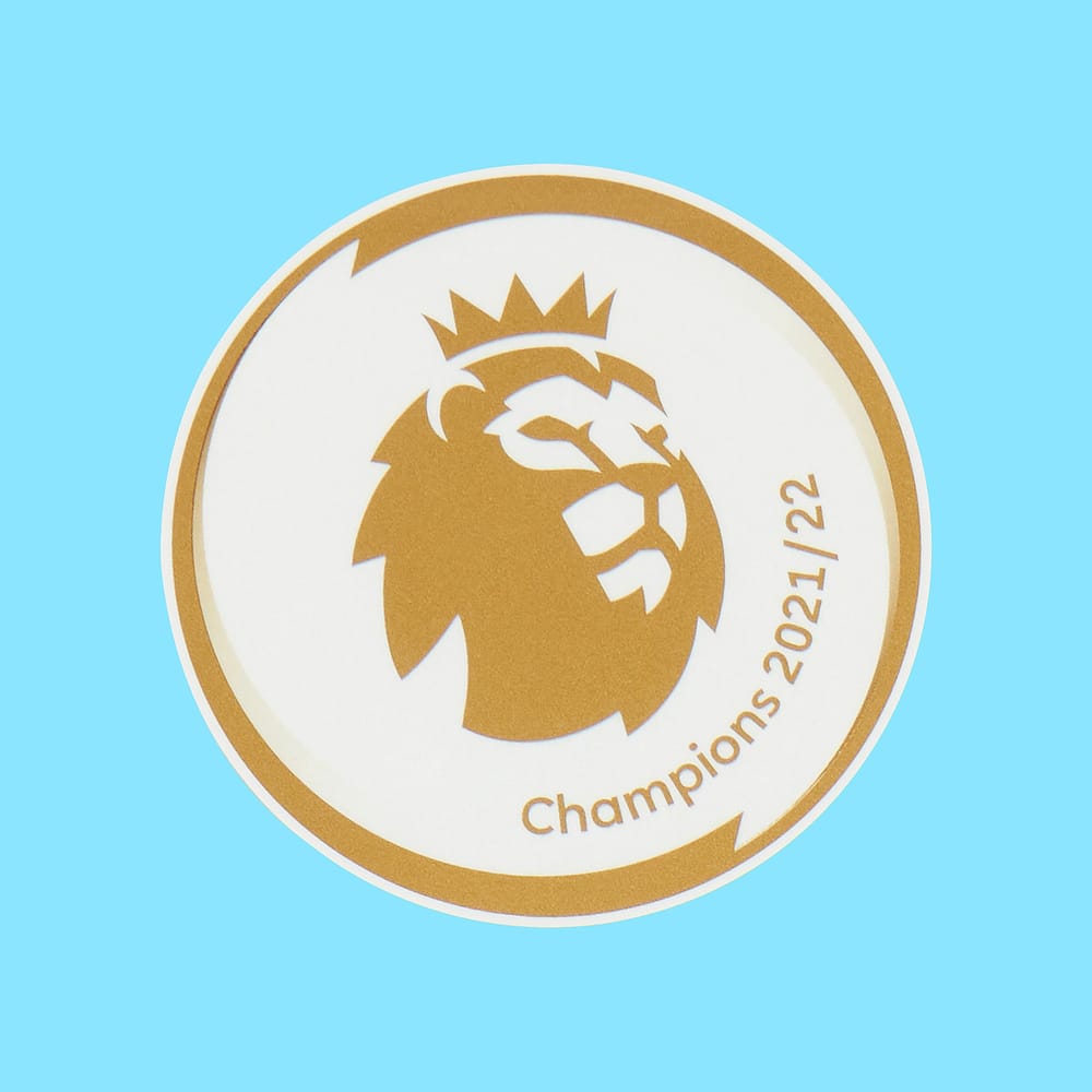 2022-23 Manchester City Premier League 21/22 Champions Player Issue Patch