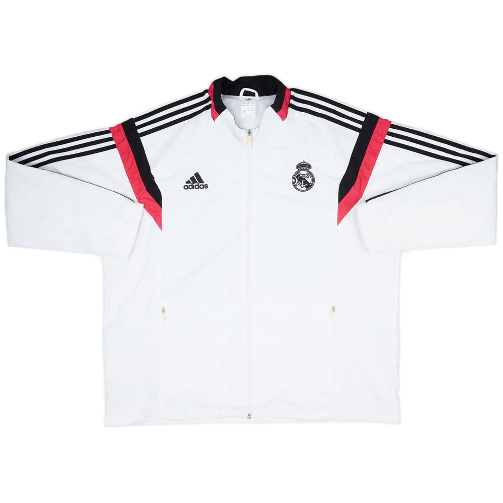 2014-15 Real Madrid adidas Track Jacket - 8/10 - (XXL)