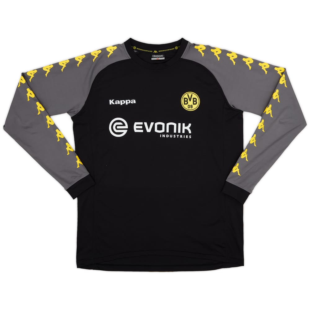 2011-12 Borussia Dortmund Kappa Training L/S Shirt - 6/10 - (XL)
