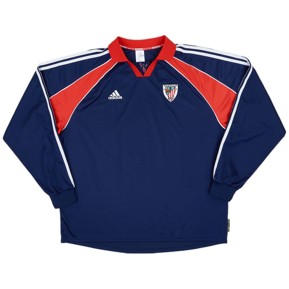 1999-01 Athletic Bilbao Player Issue Away L/S Shirt - 7/10 - (XXL)