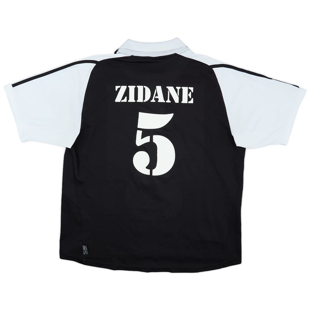 2001 Real Madrid Away Shirt Zidane #5 - 4/10 - (XXL)