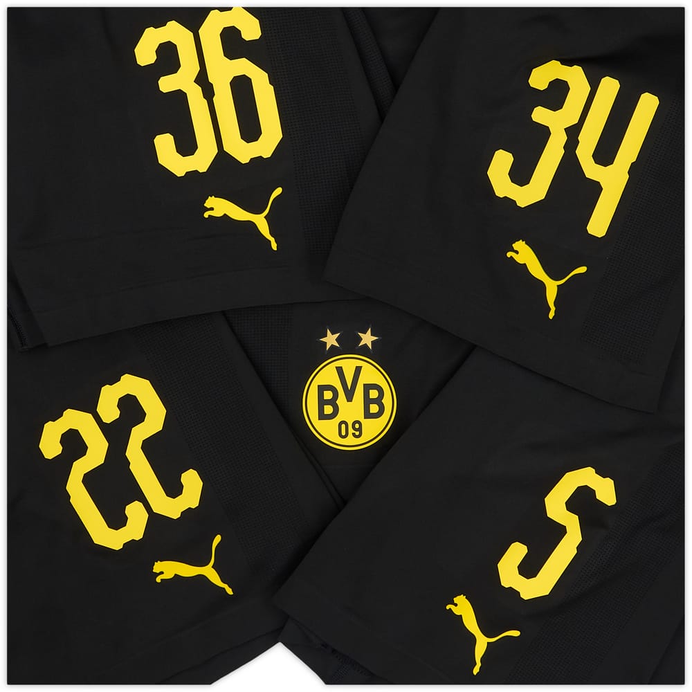 2018-19 Borussia Dortmund Player Issue Home Shorts # - 7/10