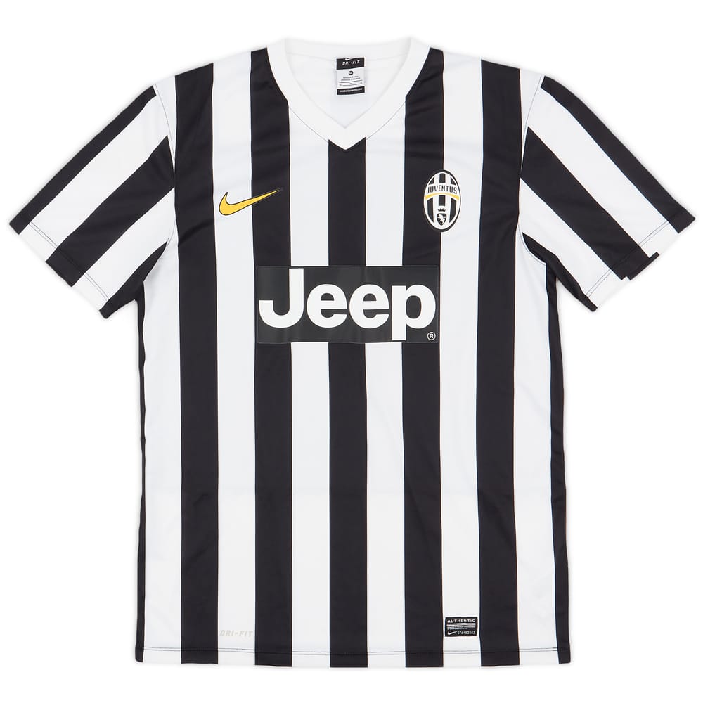 2013-14 Juventus Basic Home Shirt - 8/10 - (M)