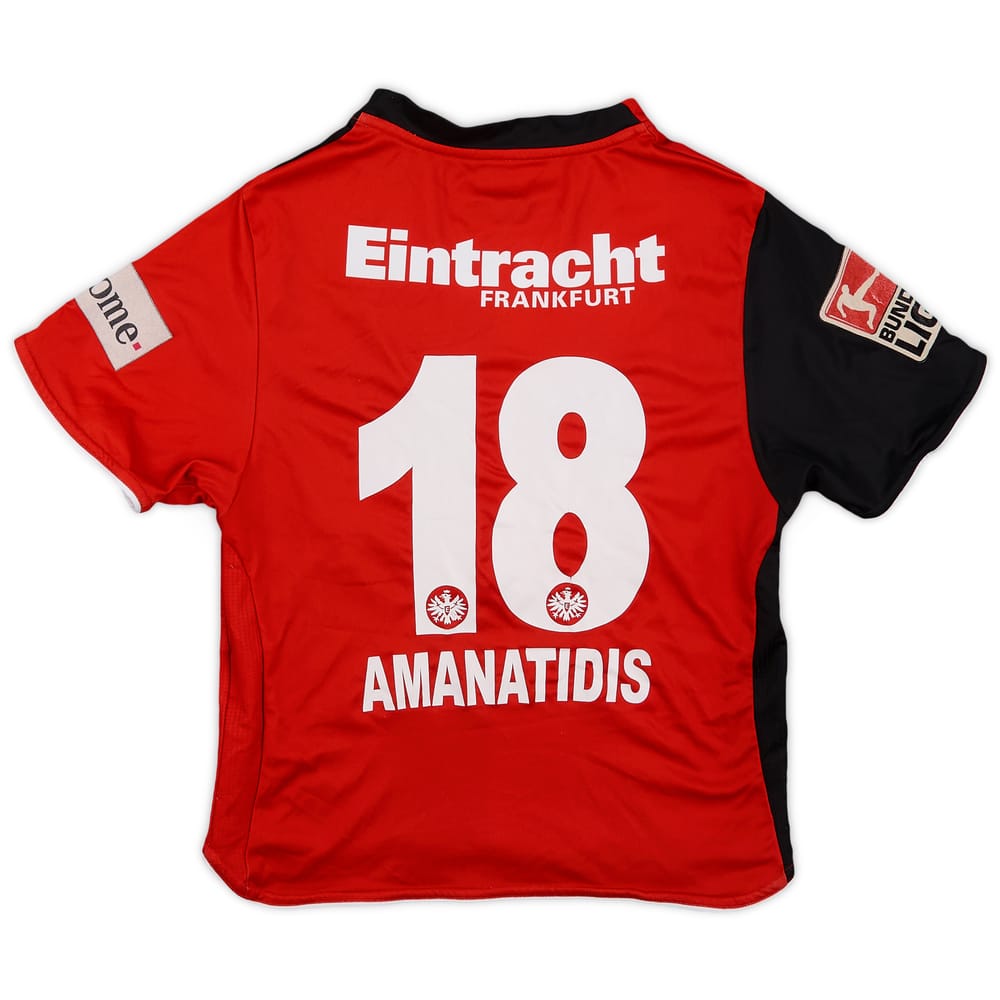 2007-09 Eintracht Frankfurt Home Shirt Amanatidis #18 - 8/10 - (4-5 Years)