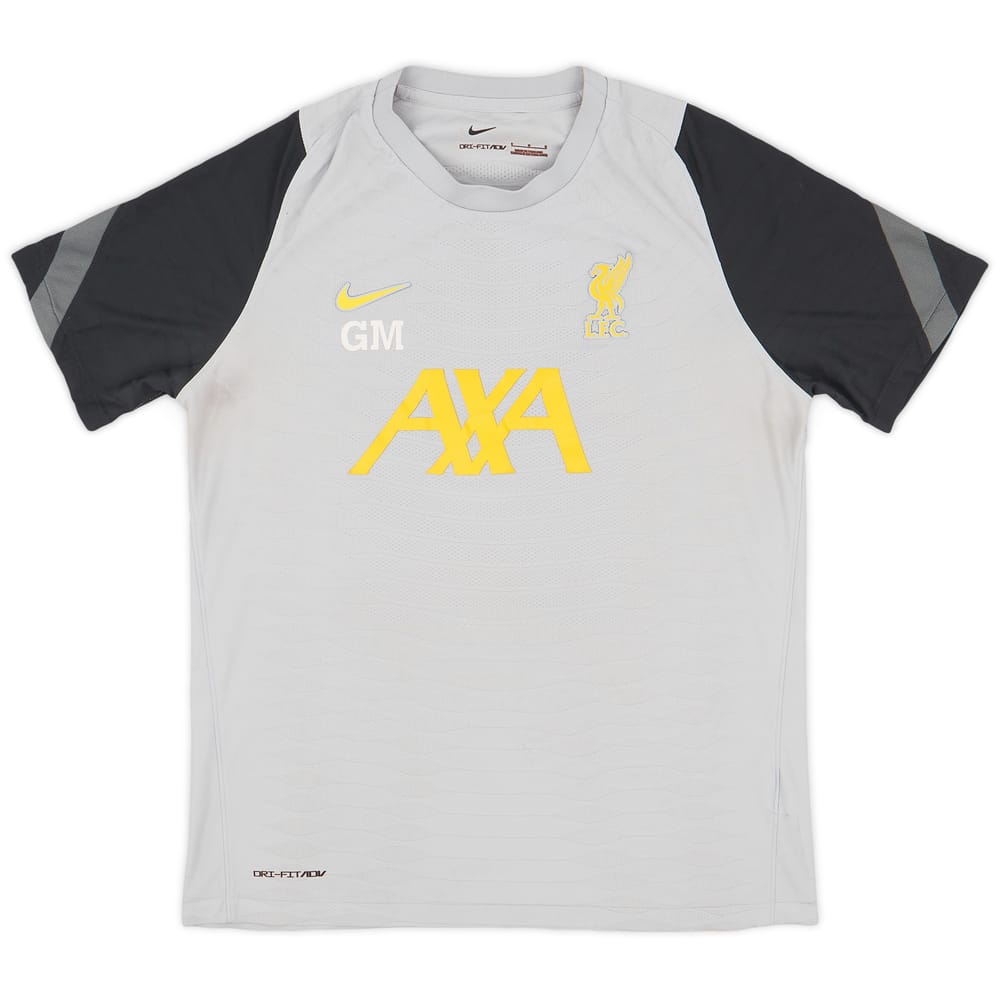 2021-22 Liverpool Nike Staff Issue Training Shirt #GM - 8/10 - (L)