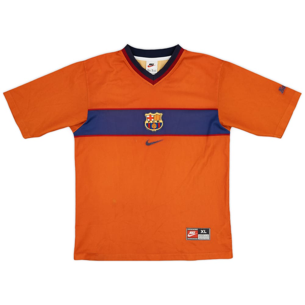 1998-00 Barcelona Basic Third Shirt - 9/10 - (XL.Boys)