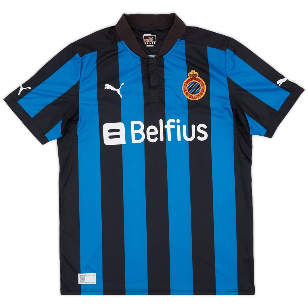 2012-13 Club Brugge Home Shirt - 8/10 - (XL)