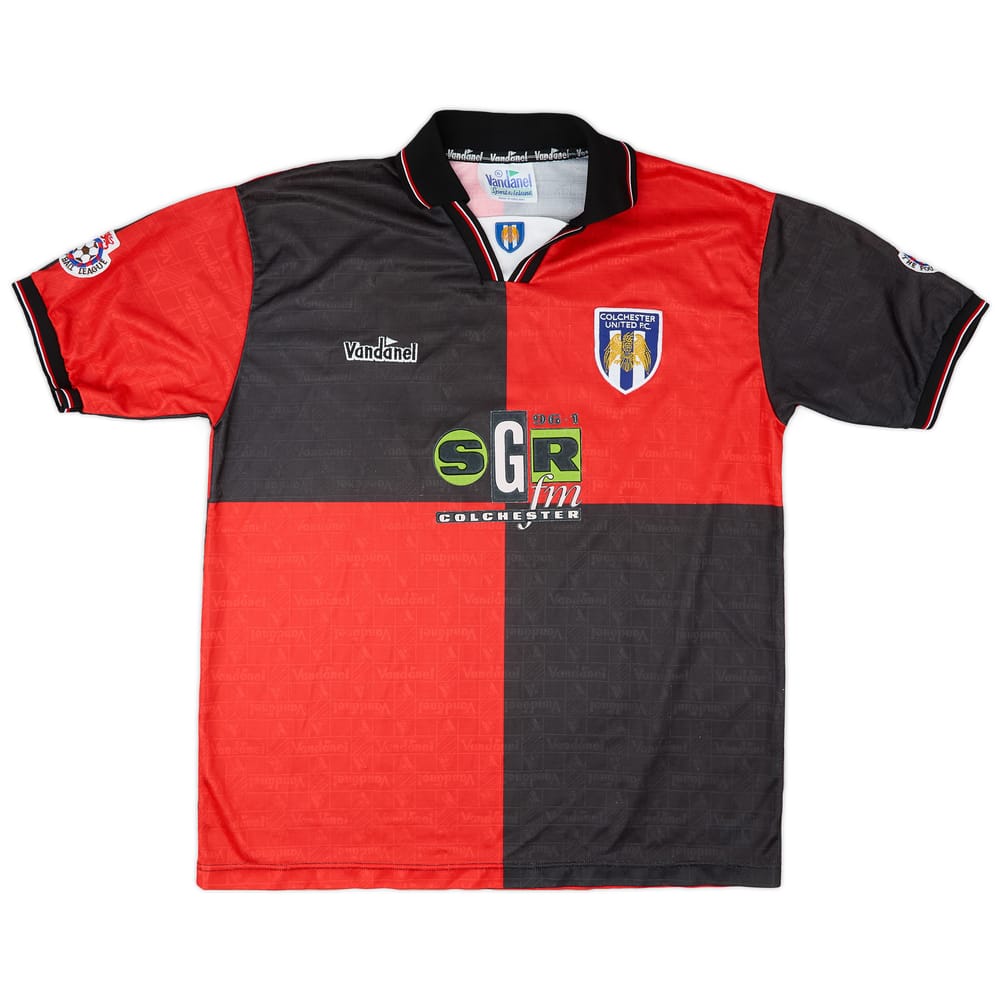 1995-96 Colchester United Match Issue Away Shirt #12