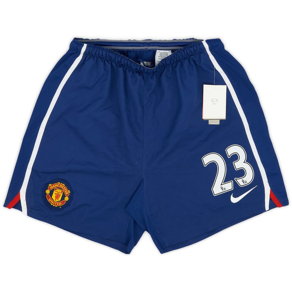 2008-09 Manchester United Away Shorts #23 (Evans) (L)
