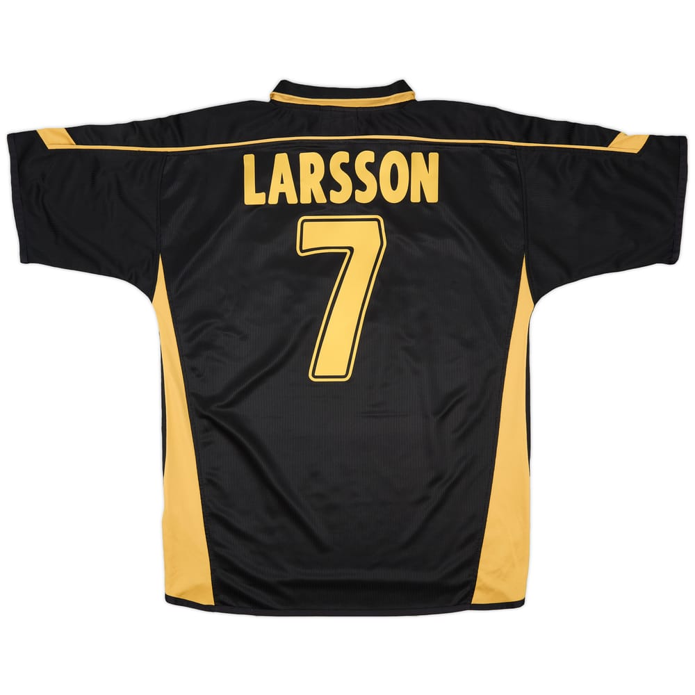 2003-04 Celtic Away Shirt Larsson #7 - 7/10 - (XL)