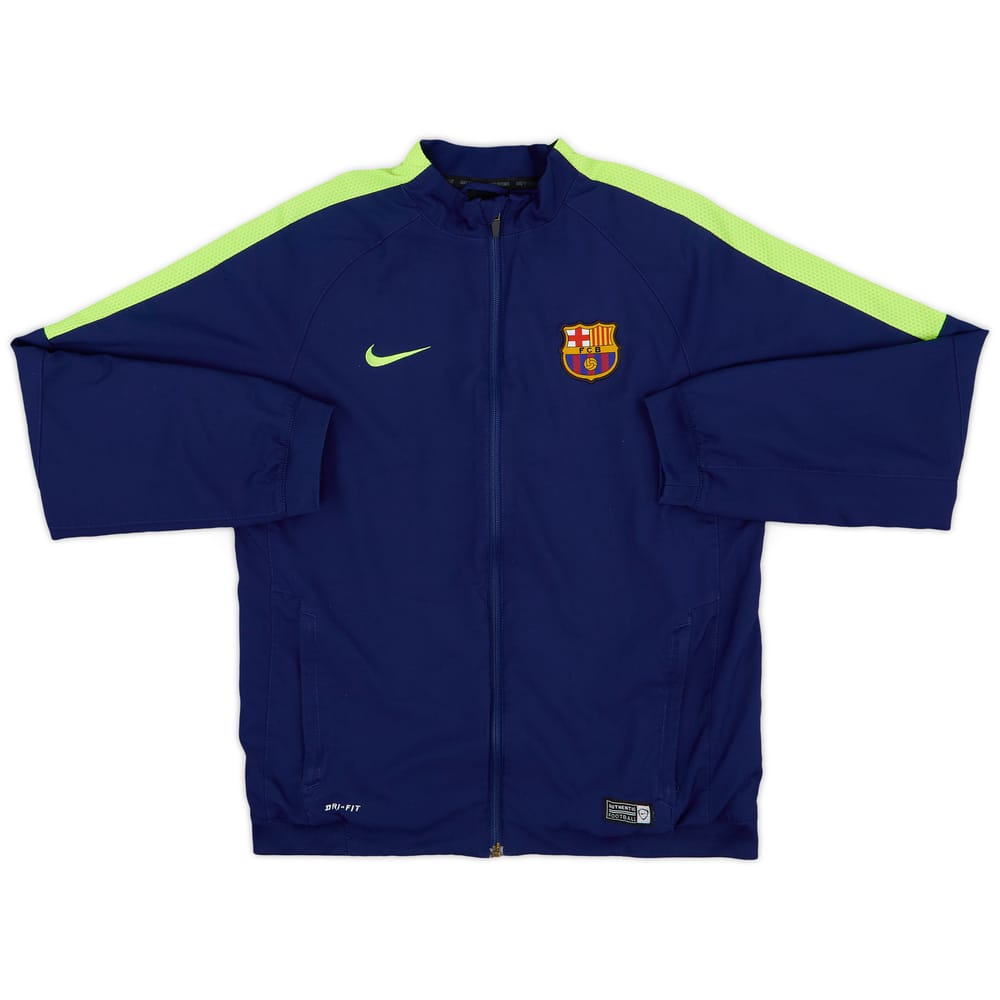 2014-15 Barcelona Nike Track Jacket - 8/10 - (XL.Boys)