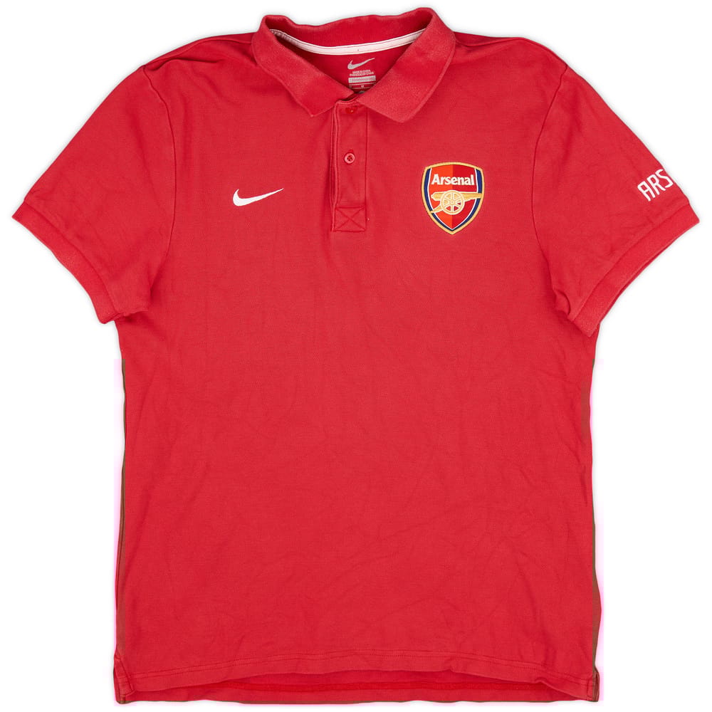 2011-12 Arsenal Nike Polo Shirt - 7/10 - (M)