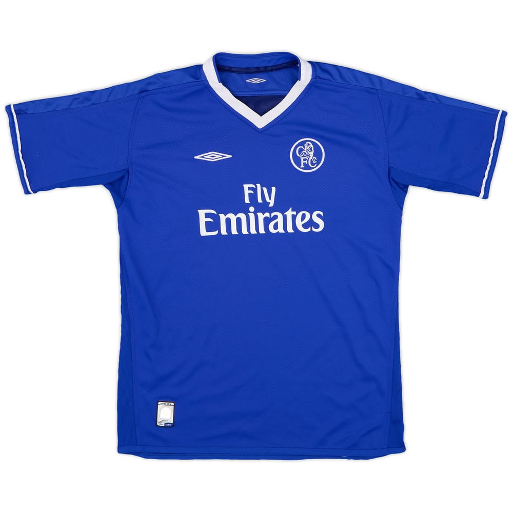 2003-05 Chelsea Home Shirt - 8/10 - (XL.Boys)