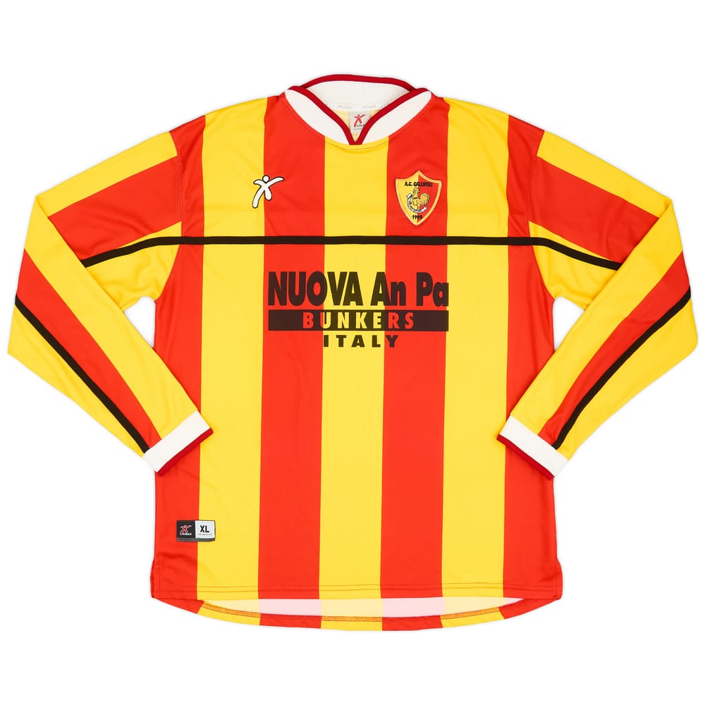 2004-05 Gallipoli Home L/S Shirt - 9/10 - (XL)