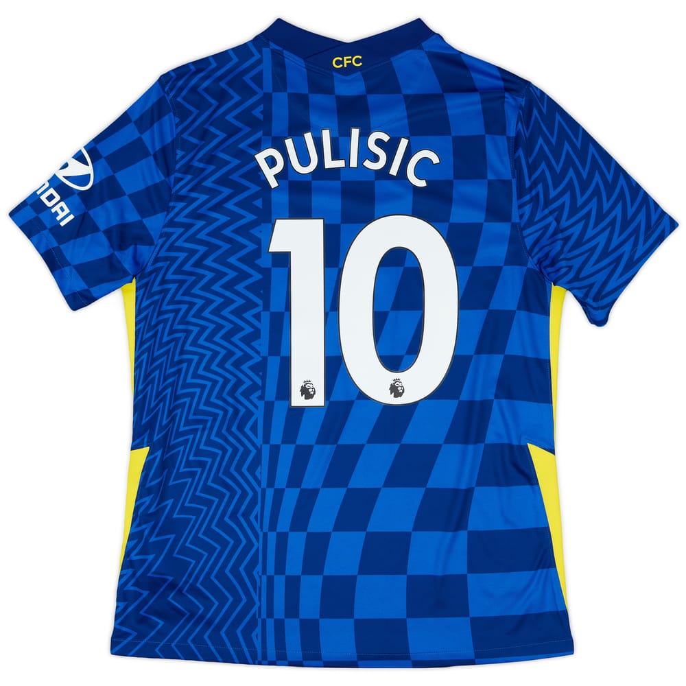 2021-22 Chelsea Home Shirt Pulisic #10 - 8/10 - (L)