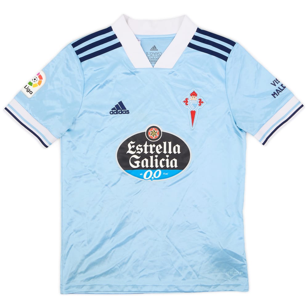 2020-21 Celta Vigo Home Shirt - 8/10 - (M.Boys)