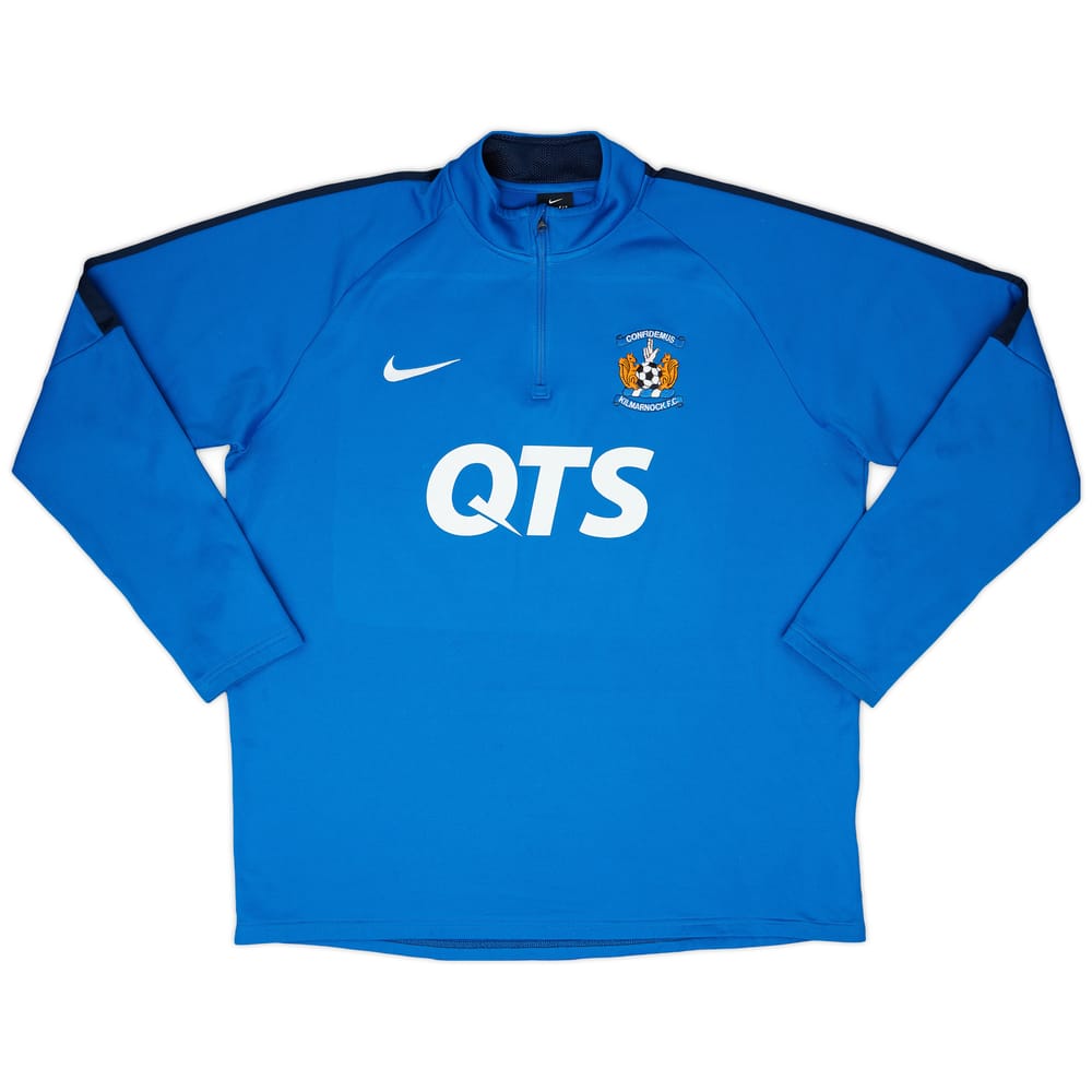 2018-19 Kilmarnock 1/4 Zip Drill Top - 8/10 - (XL)