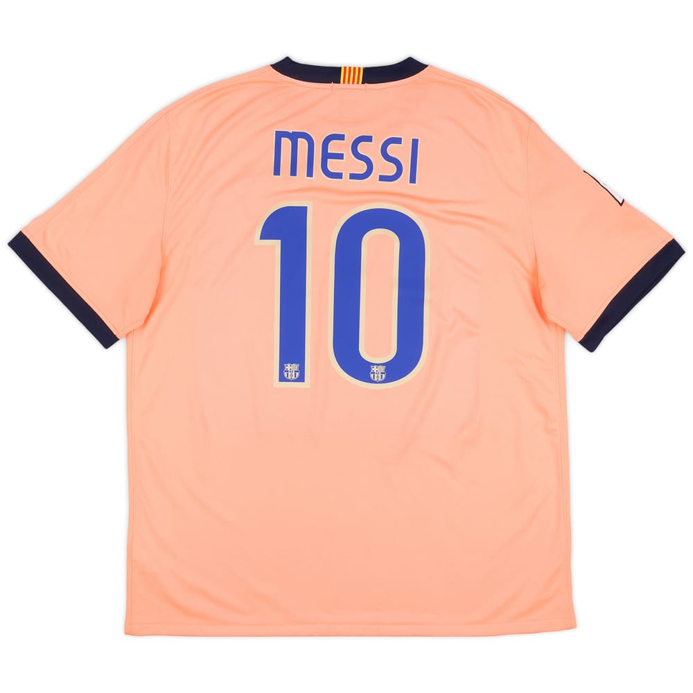 2009-10 Barcelona Away Shirt Messi #10 - 7/10 - (XL)