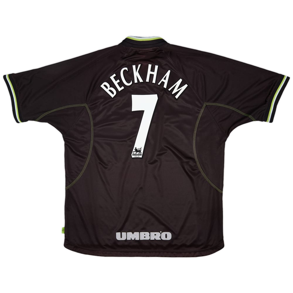 1998-99 Manchester United Third Shirt Beckham #7 - 6/10 - (XXL)